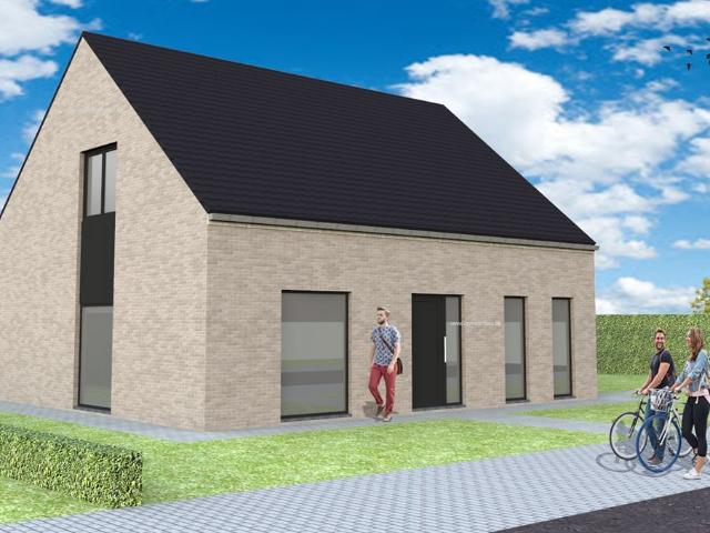 Nieuw te bouwen open bebouwing te Oostakker