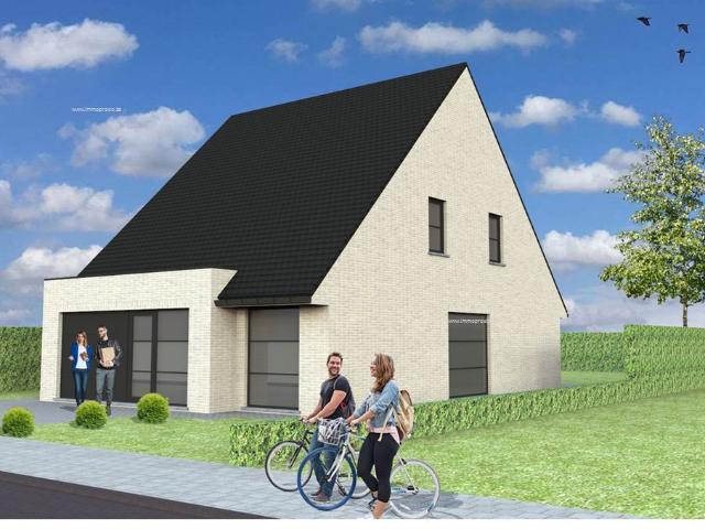 Nieuw te bouwen open bebouwing te Meerbeke