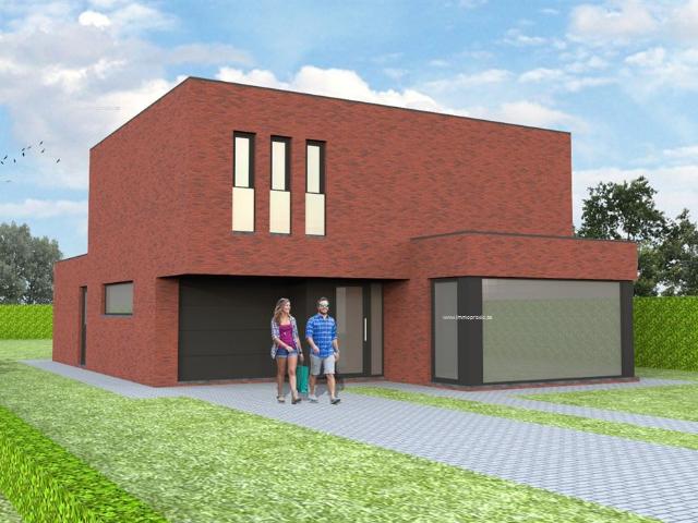 Nieuw te bouwen open bebouwing te Meldert