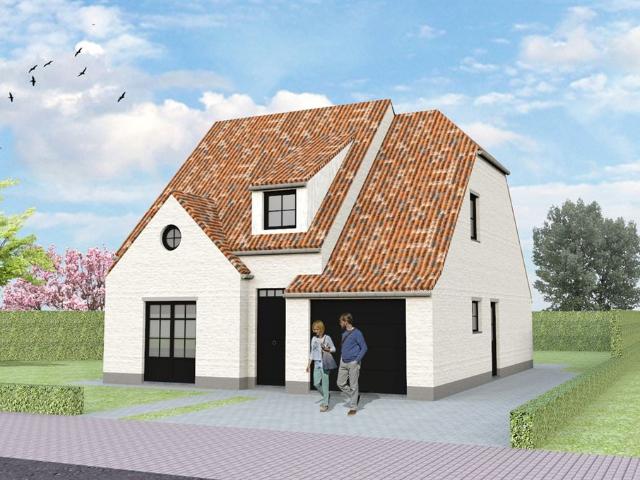 Nieuw te bouwen open bebouwing te Ninove