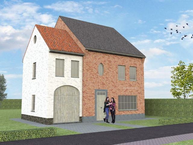 Nieuw te bouwen open bebpouwing te Houthulst