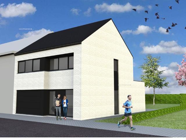 Nieuw te bouwen woning te Hulste