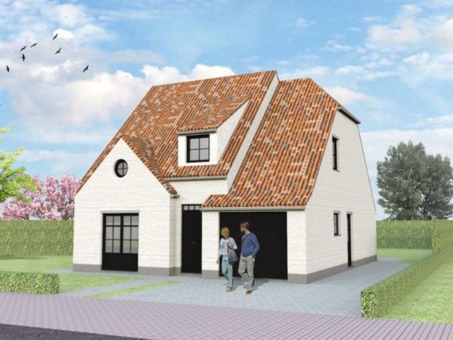 Nieuw te bouwen woning te Jabbeke