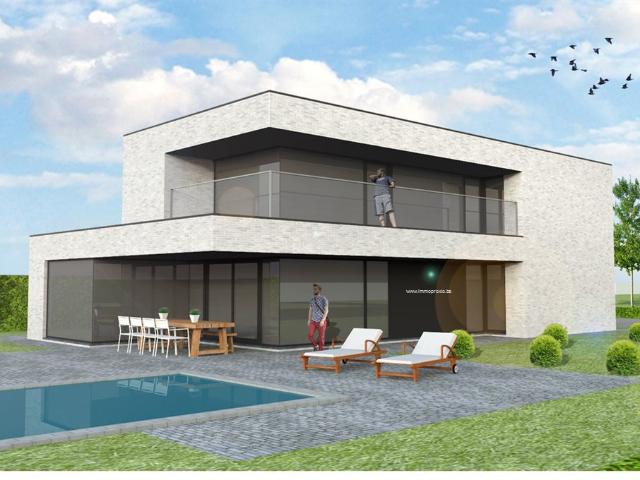 Nieuw te bouwen woning te Wortegem Petegem