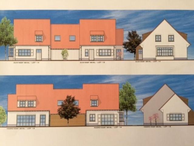 Nieuwbouwvilla's in de Simli wijk van Nieuwpoort