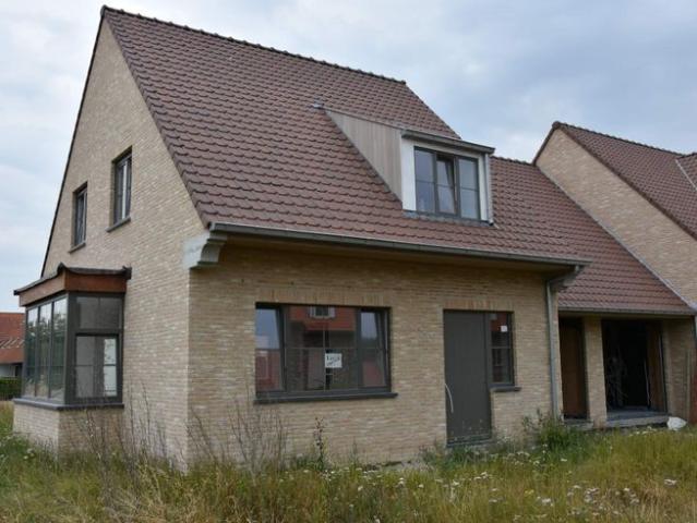 Nieuwbouwvilla's in de Simli wijk van Nieuwpoort