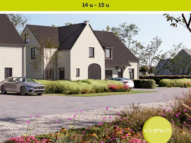 Nieuwbouwwoning met 3 slaapkamers 4 mogelijk met landelij