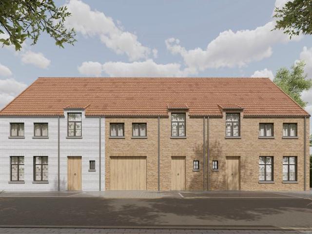 Nieuwbouwwoning met 3 slaapkamers en garage en tuin te Koek