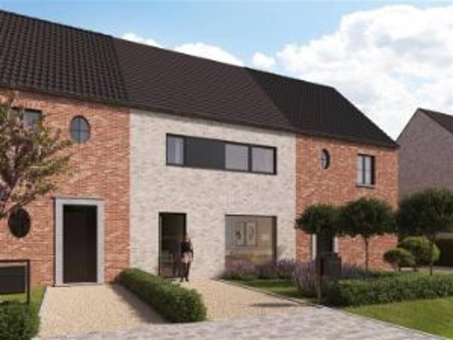 Nieuwbouwwoningen in nieuwe wijk te Ranst