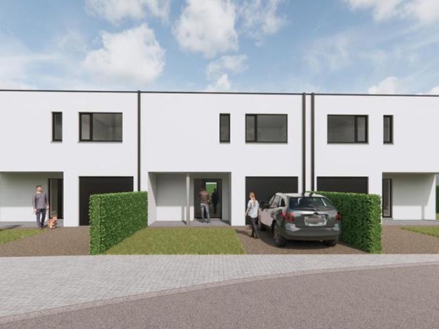 Nieuwbouwwoningen met 3 slpk en tuin in Lede