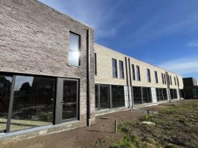 Nieuwbouwwoningen op woonerf te Borsbeke