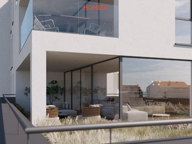 Nieuwbouw appartement met 3 slaapkamers en terras