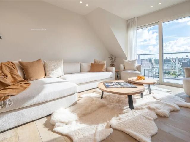 Nieuwbouw duplex appartement met open zicht Zoute Minigolf