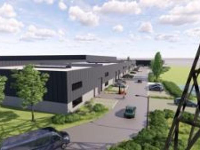 Nieuwbouw KMO units te koop met oppervlaktes van 542m² to.