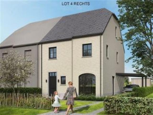 Nieuwbouw half open bebouwing