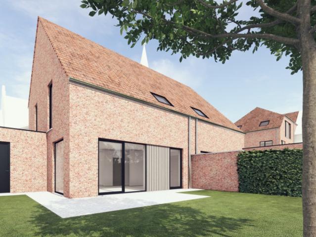 Nieuwbouw woning met 3 slpk, zolder en tuin