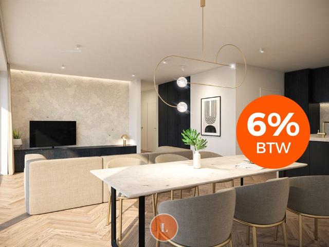 Nieuwbouw urban villa appartement met ruim terras en parkeerplaats