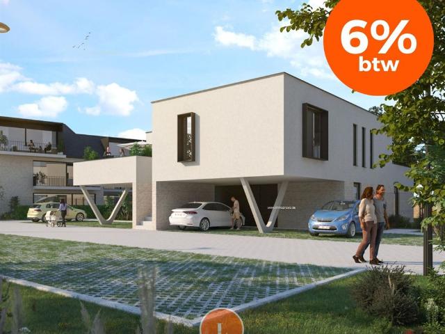 Nieuwbouw urban villa appartement met ruim terras en parkeerplaats