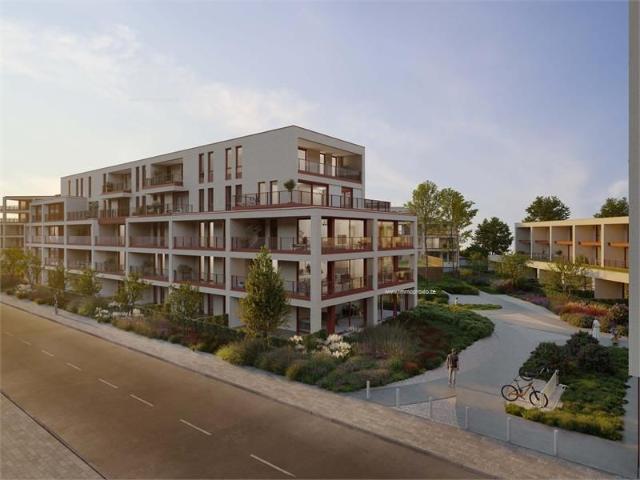 Nieuwbouwappt in groene omgeving