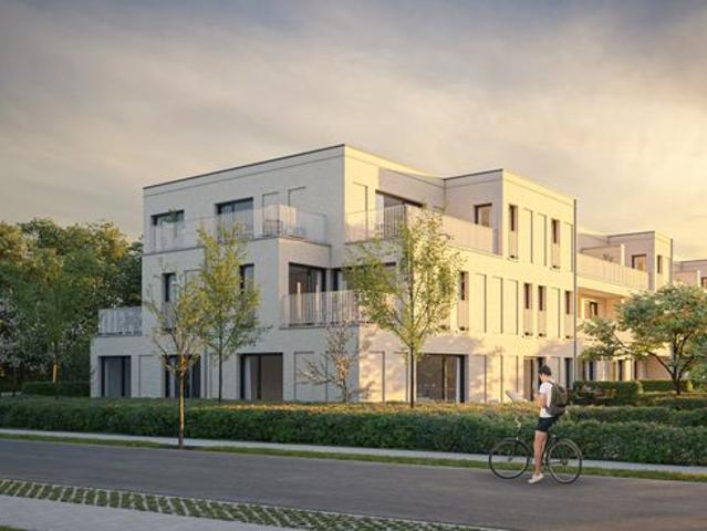 Nieuwbouwapp, 2 slpk met terras/tuin voor & achter, 6% btw