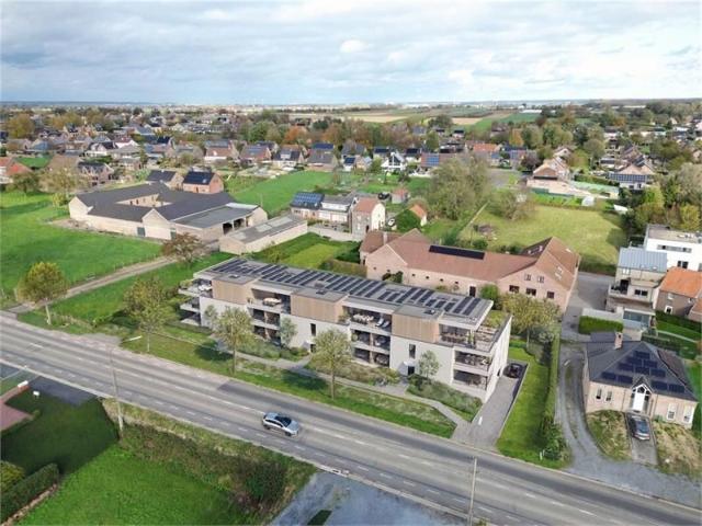 Nieuwbouwappartement 110m² met 2slp nabij centrum Riemst met zicht op groen