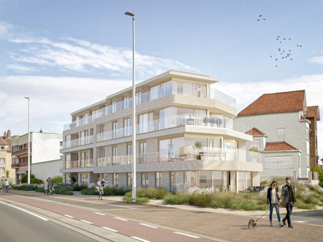 Nieuwbouwappartement te koop in Koksijde vlakbij het centrum