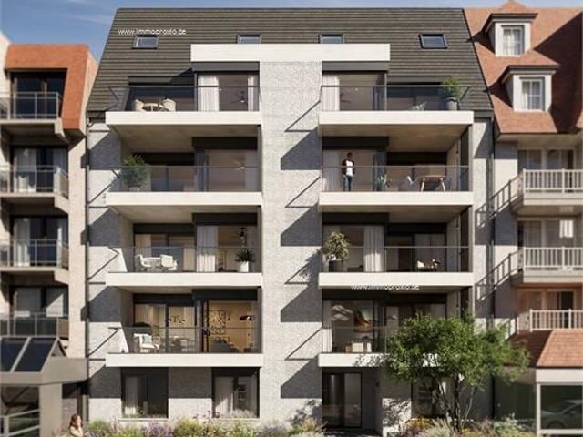 Nieuwbouwappartement te koop in Sint Idesbald nabij centrum