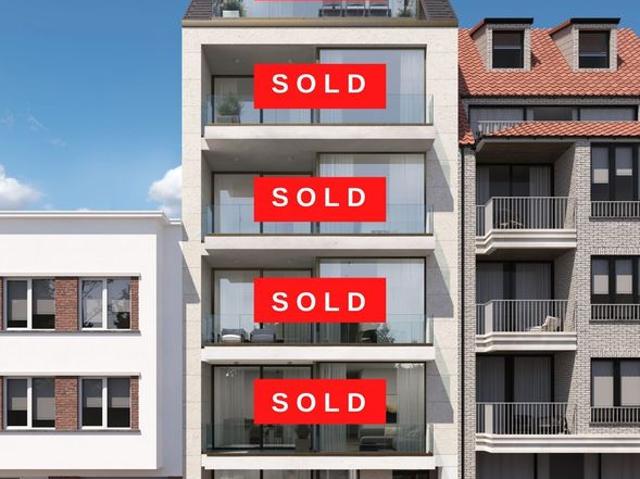 Nieuwbouwappartement genietend van open zichten gelegen o.