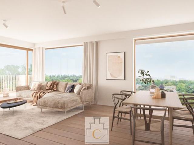 Nieuwbouwappartement met 1 slaapkamer en ruim terras
