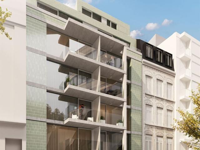 Nieuwbouwappartement met 1slpk en terras op centrale ligging