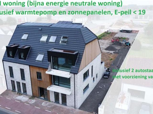 Nieuwbouwappartement met 2 slaapkamers te Ichtegem
