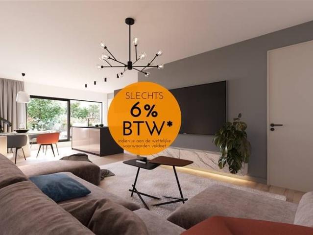 NIEUWBOUWAPPARTEMENT MET 2 SLAAPKAMERS EN TERRAS IN PAAL BER