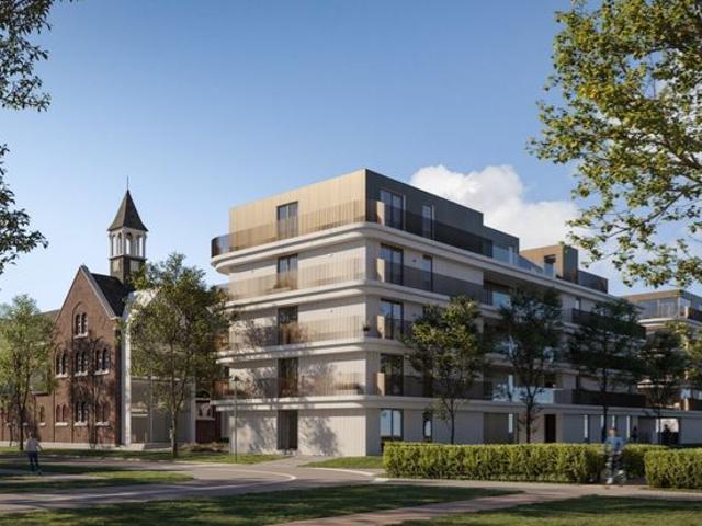 Nieuwbouwappartement met 2 slaapkamers en ruim terras in ce