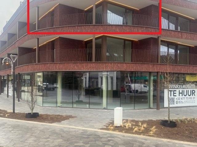 Nieuwbouwappartement met 2 slaapkamers en ruim terras in centrum Houthalen