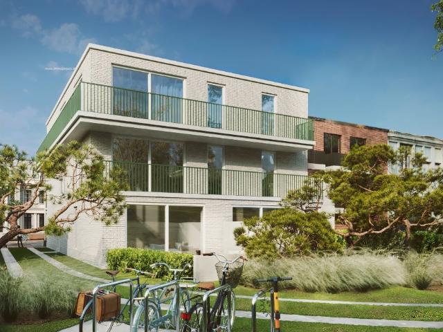 Nieuwbouwappartement met tuin nabij het centrum