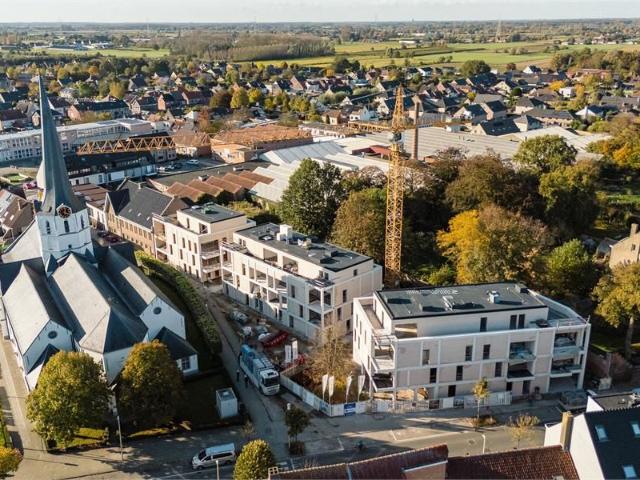 Nieuwbouwappartementen in het centrum van Sleidinge