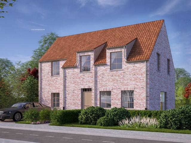 Nieuwbouwproject met ruime percelen te koop in Koolskamp