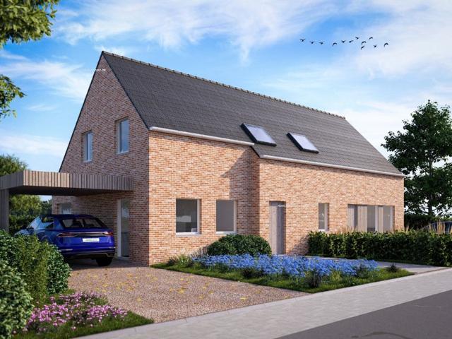 Nieuwbouwproject op ruime percelen te koop in Koolskamp
