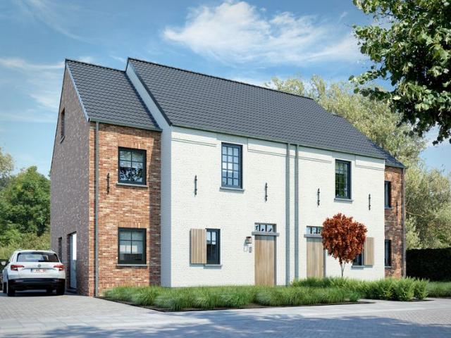 Nieuwbouwproject in de Rode Rokstraat te Kuringen