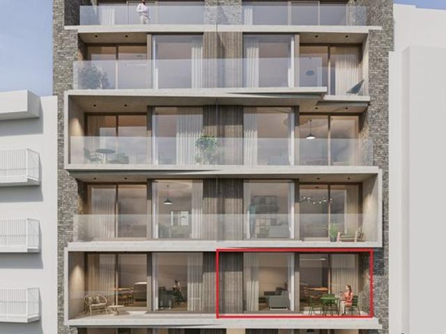 Nieuwbouwproject Umarell 0101: appartement met 2 slaapkam.