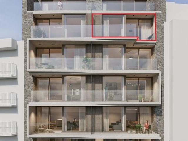 Nieuwbouwproject Umarell 0401: appartement met 2 slaapkam.