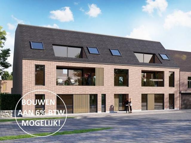 Nieuwbouwresidentie in centrum Zedelgem Mogelijk aan 6%.