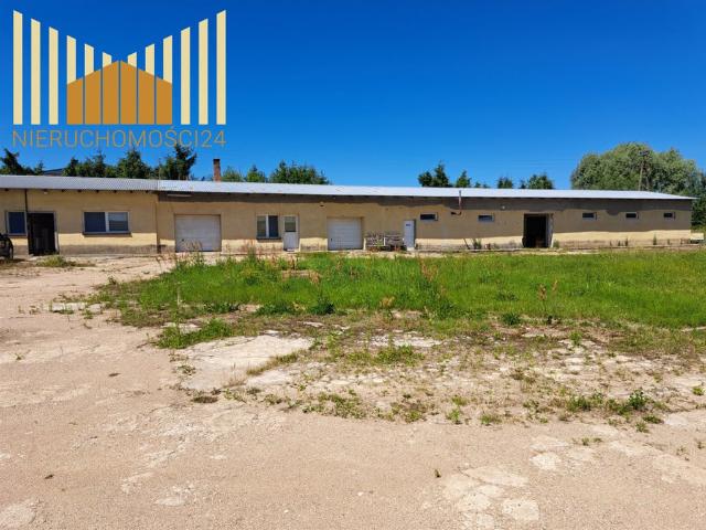 Nieruchomość 1413 m² z biurami i magazynami w Dobre