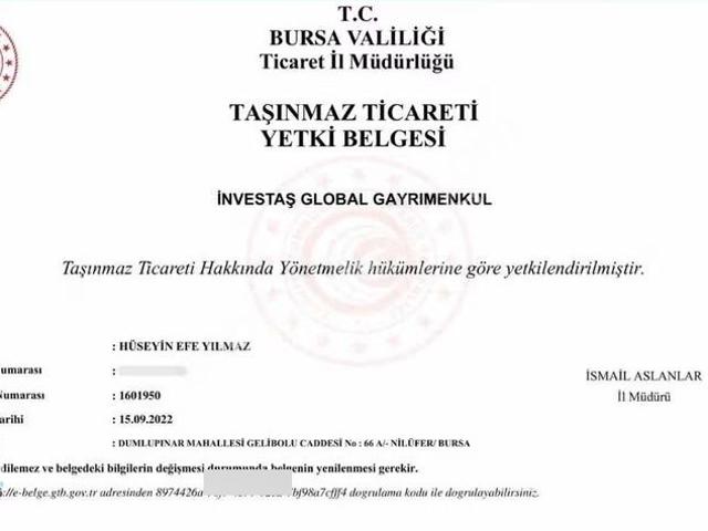 Niltim'de 400 M2 Satılık Boş Dükkan