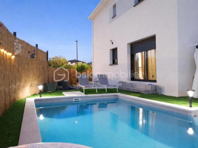 Nissan lès Enserune – Maison contemporaine 2025 – 129 m² – Piscine – 5 chambres – Terrain 300 m²