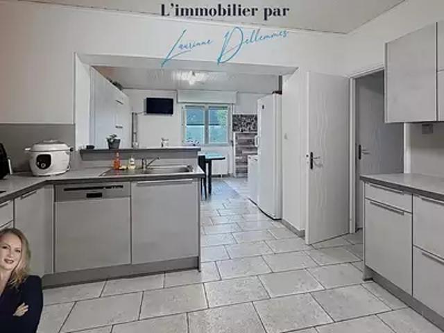 Nivelle 59230 Achat / Vente maison 8 pièces t8 jardin cave