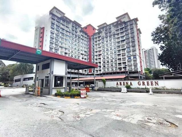 NO 10 DownpaymentArena Green Apartment Stadium Bukit Jalil 770sqft