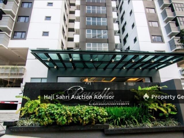 No. 15 01, Royalle Condominium, No. 2B, Jalan 3/61, Off Jalan Segambut, 51200 Kuala Lumpur. Condominium 4 th Auction LACA 36% BMV