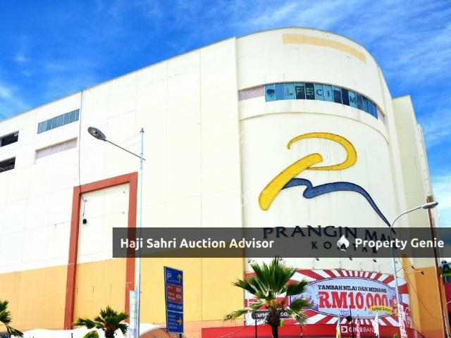No. 33 G 59, Jalan Dr. Lim Chwee Leong, Prangin Mall, 10100 Penang Retail Shop Lot 3 rd Auction LACA 19% BMV