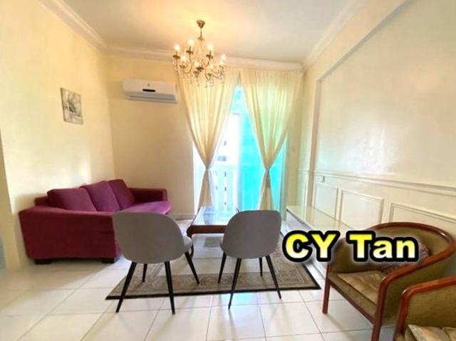 No Agent Fee Rare Bayu Tiara Apartment Bayan Lepas Full Furnish 1CP